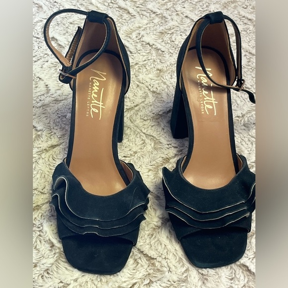 Nanette Lenore Black Suede Heels
Size 10 - Picture 1 of 7
